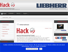 Tablet Screenshot of hack.de